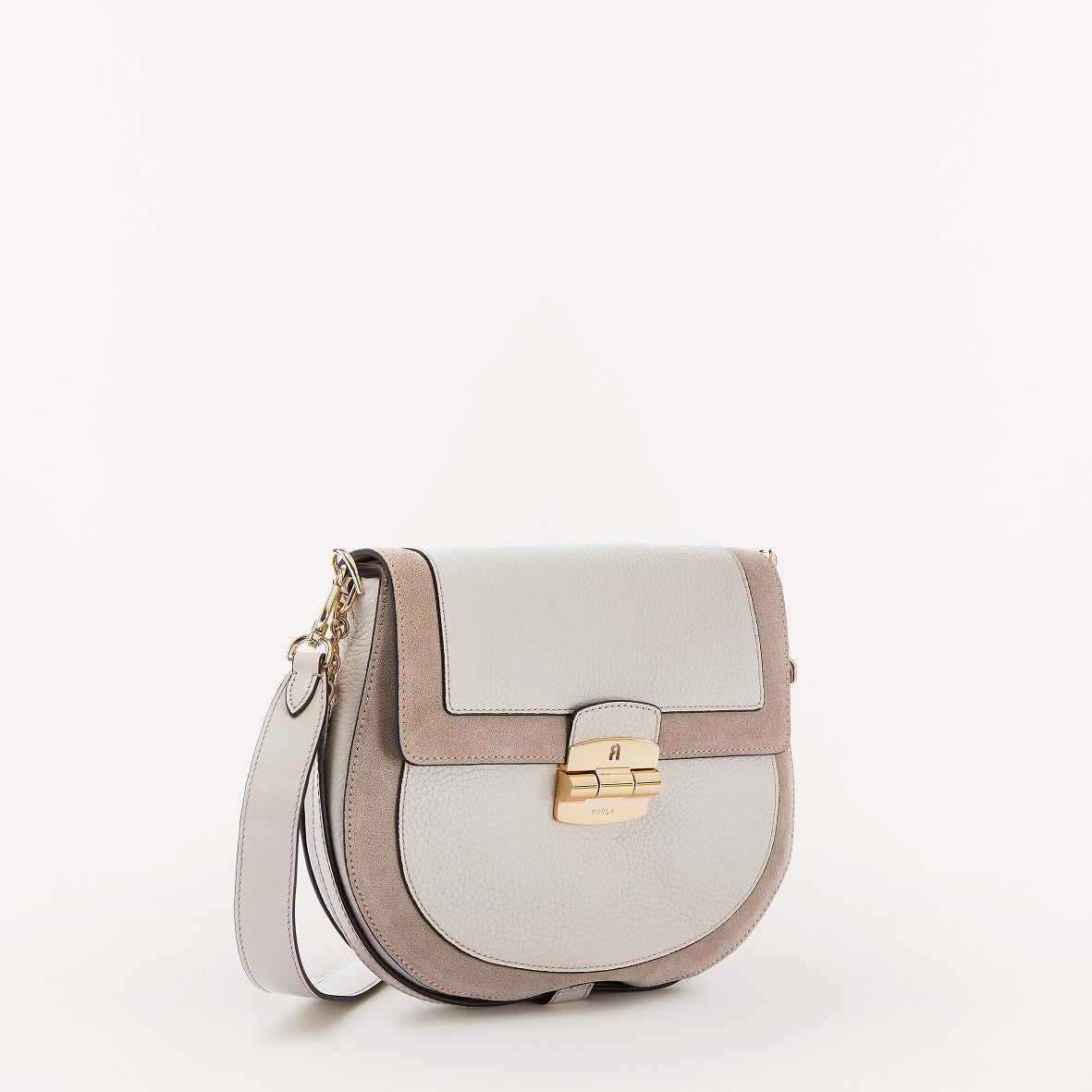 Furla Club 2 Crossbody Beige Women South Africa JK4532798